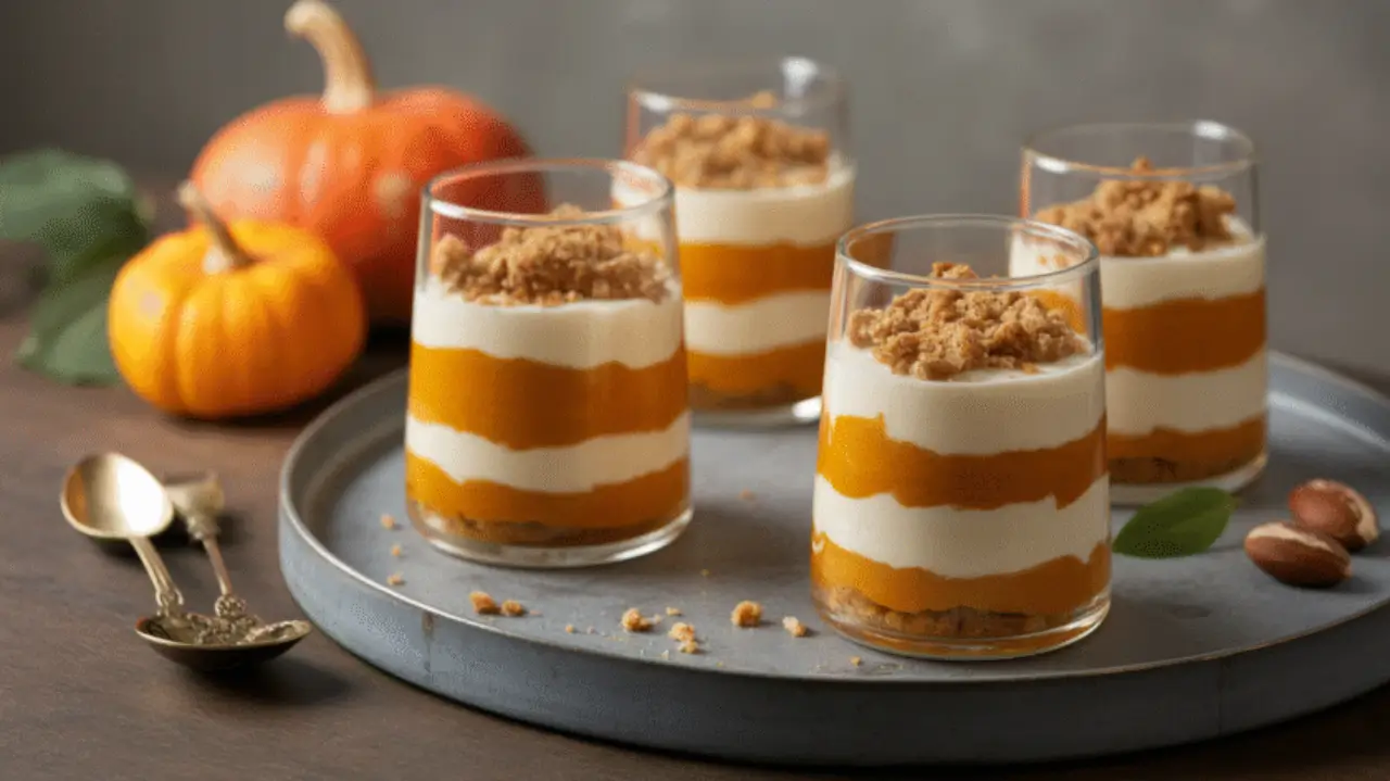 Verrine velouté de potimarron