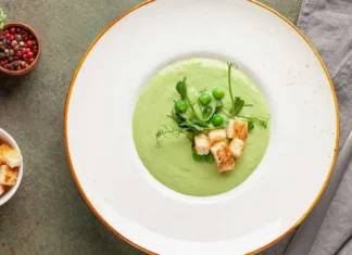 Velouté de petits pois