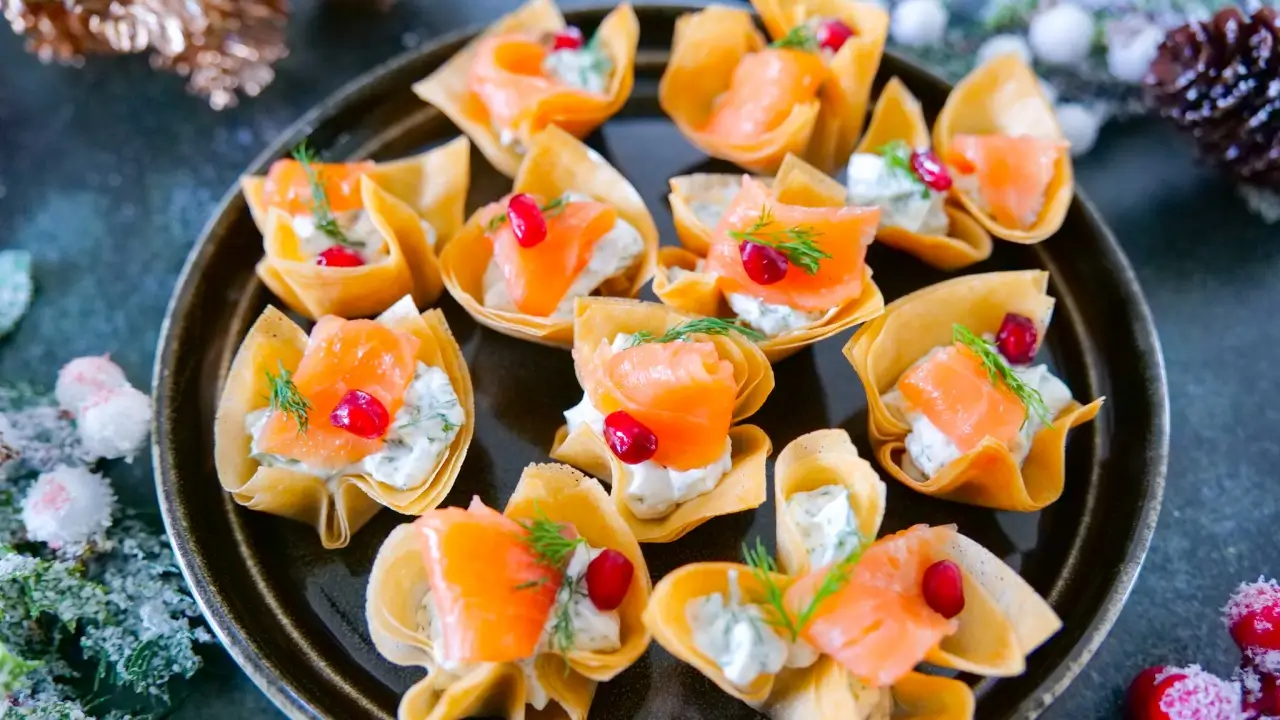 bricks au saumon fumé