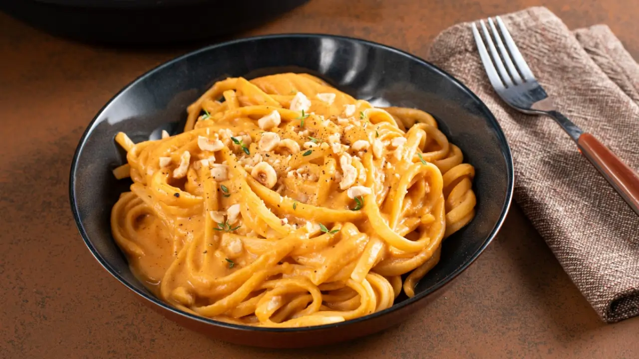 linguine au poireau et paprika fumé
