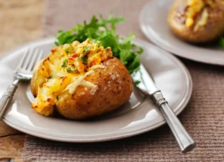 pommes de terre au four farcies