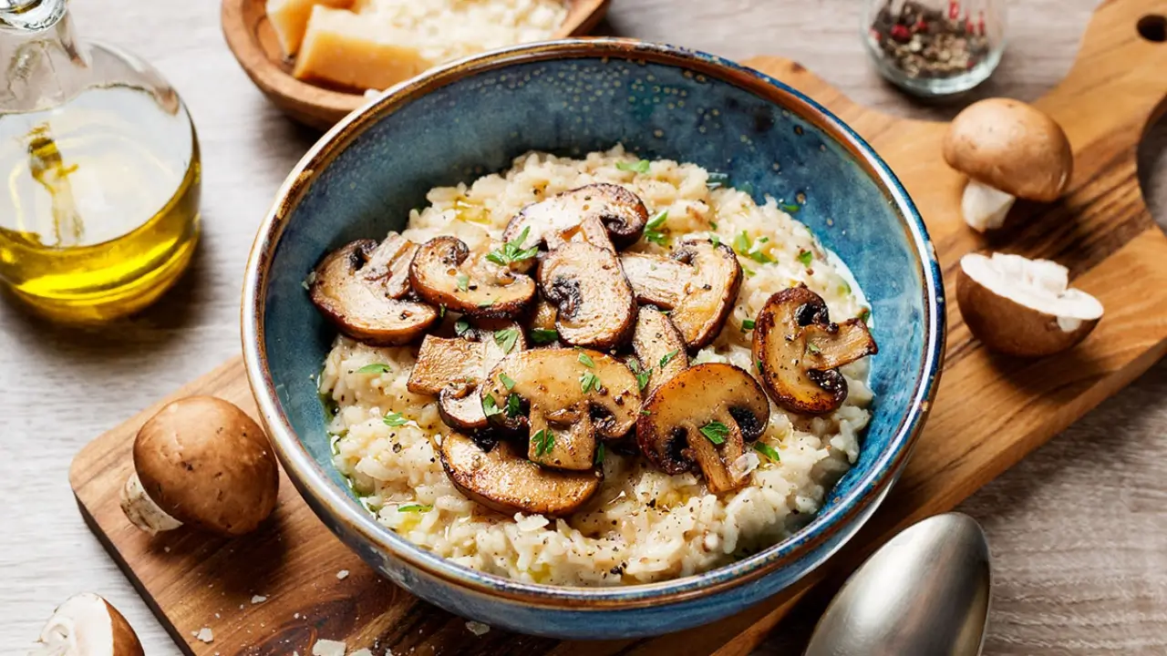 risotto aux champignons
