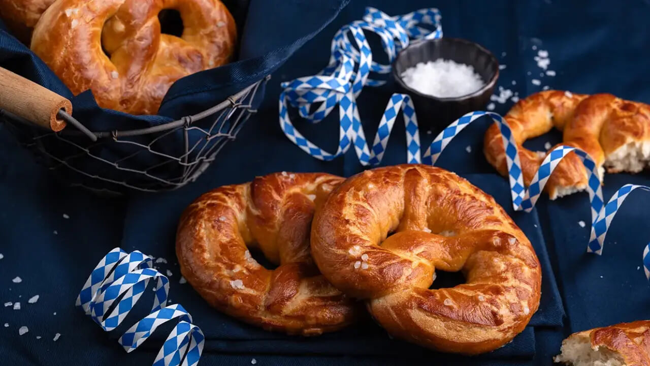 bretzels vegan maison