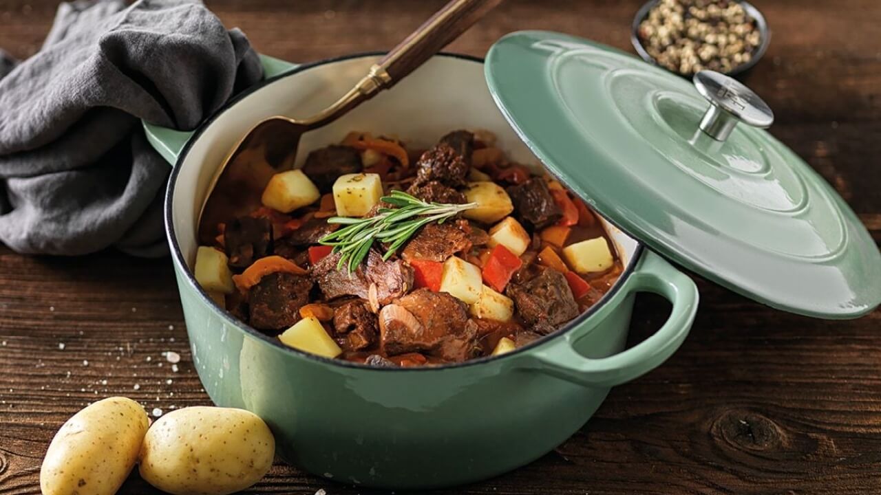 ragoût de bœuf aux poivrons et romarin