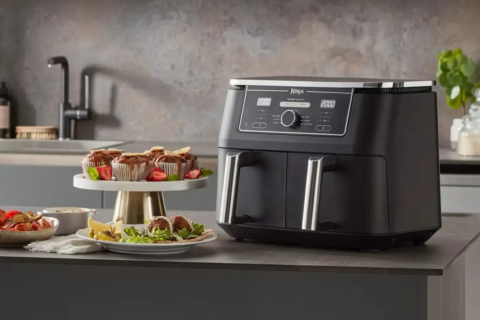 Ninja Foodi DualZone (le roi des Air Fryers familiaux)