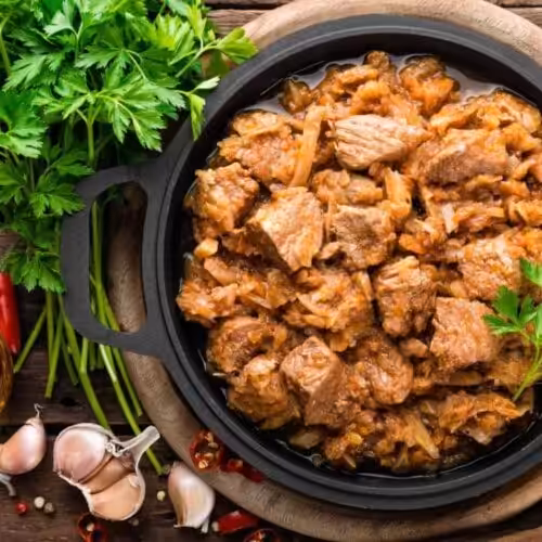 Ragoût de veau aux pommes de terre