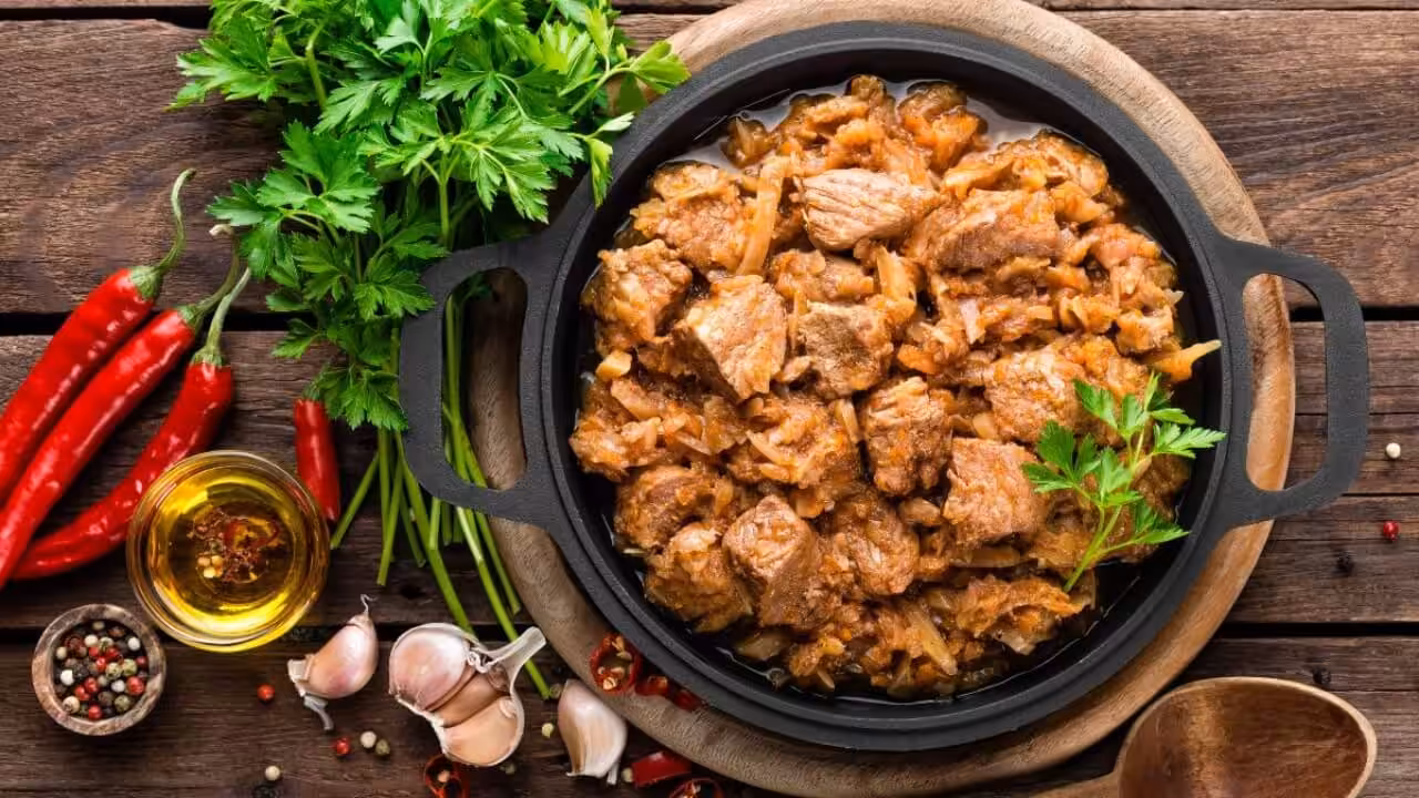 Ragoût de veau aux pommes de terre