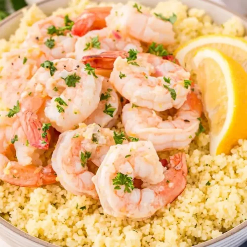 Recette Couscous aux crevettes au Thermomix