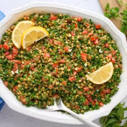 Taboulé aux lentilles