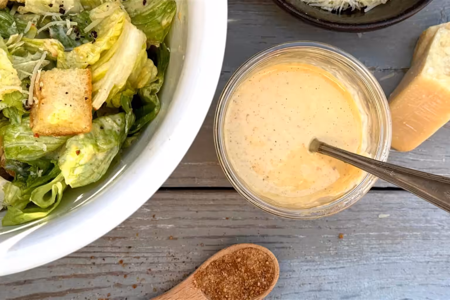 Vinaigrette césar maison