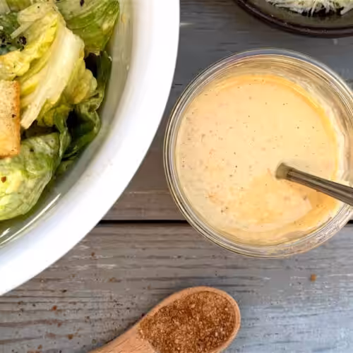 Vinaigrette césar maison