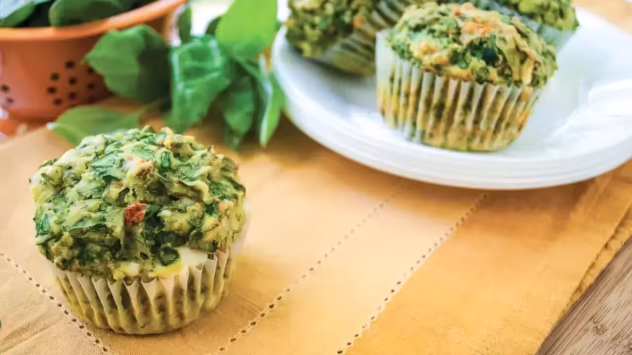 muffins épinards feta