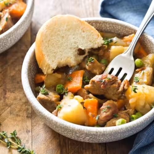 ragoût de veau aux légumes