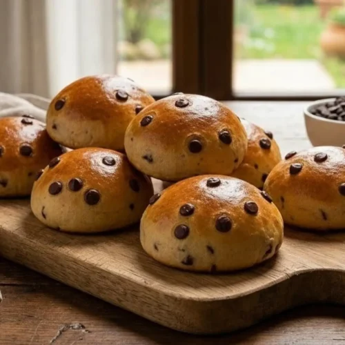 Brioche express sans farine aux pépites de chocolat