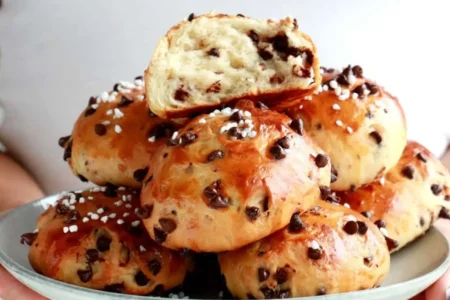 Brioche rapide aux pépites de chocolat