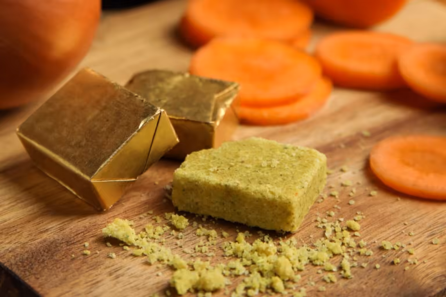 Cubes de bouillon de légumes maison sans additifs