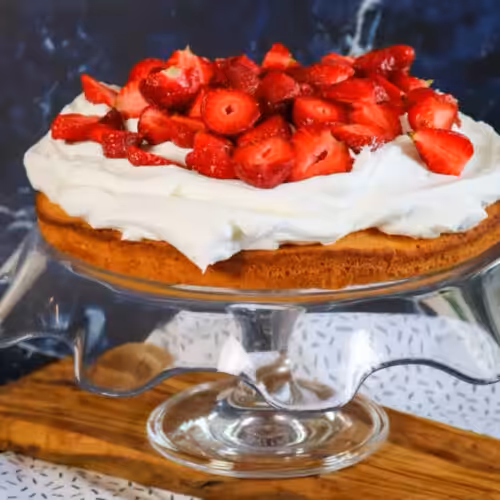 Erdbeerkuchen gâteau allemand aux fraises et à la crème