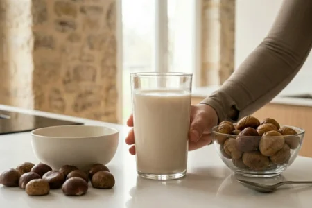 Lait de châtaigne