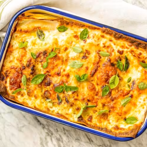 Lasagnes aux courgettes et fromage d’avoine