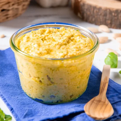 Pesto au citron sans cuisson - recette