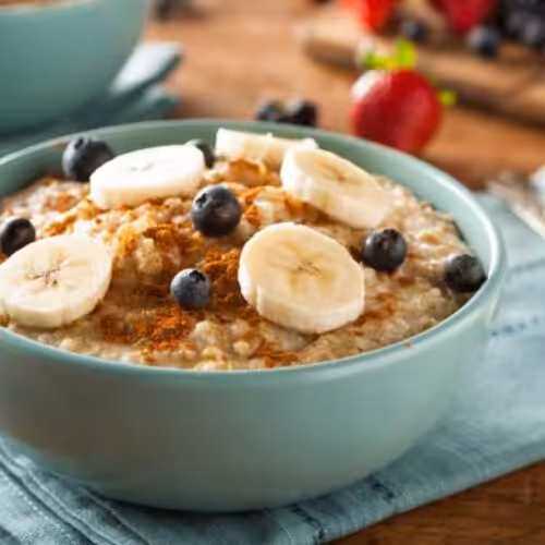 Porridge façon banana bread