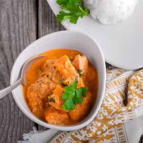 Poulet curry coco au Thermomix
