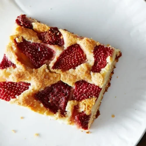 Recette - Gâteau aux fraises pour la fête des mères