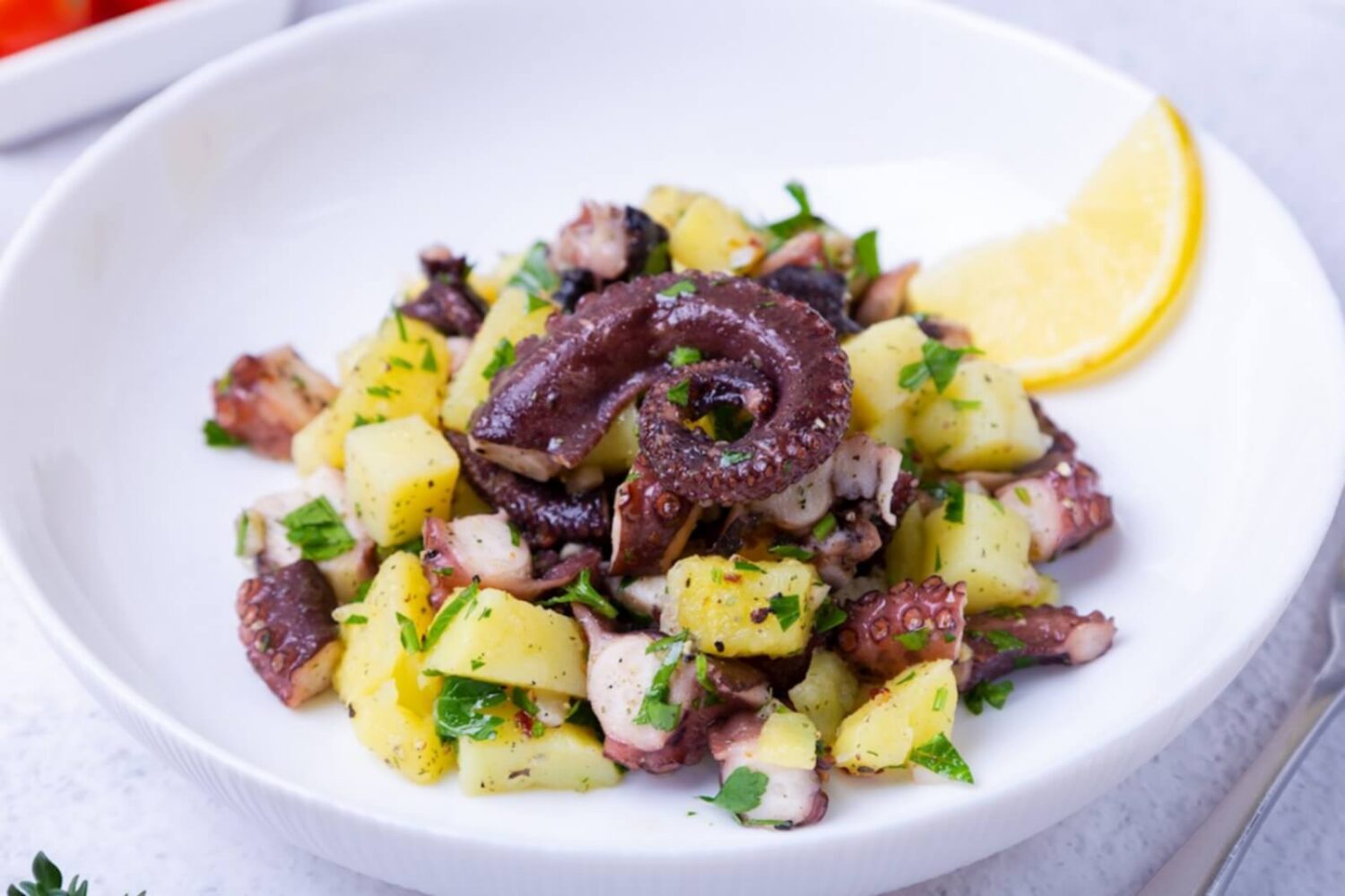 Salade de poulpe