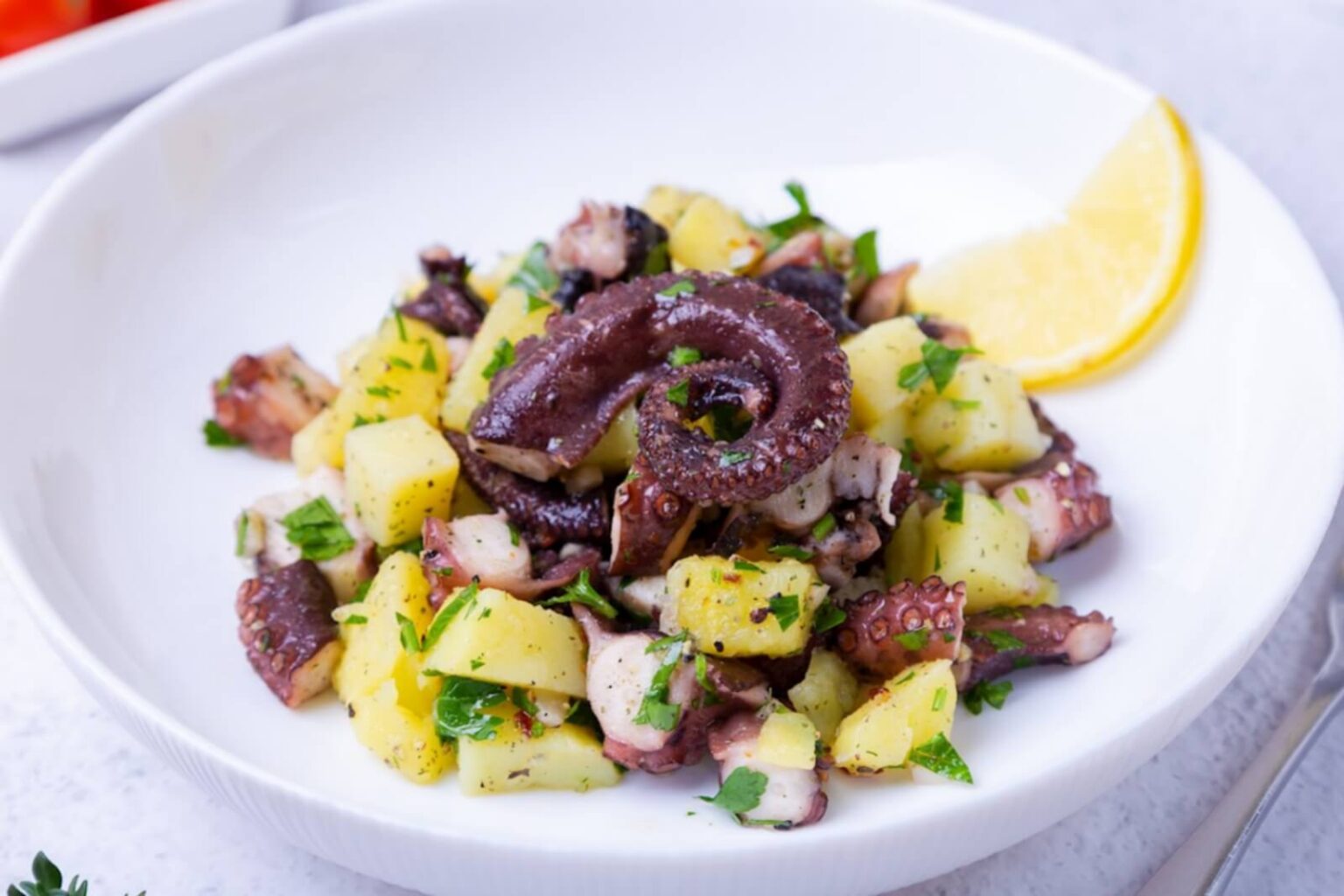 Salade de poulpe