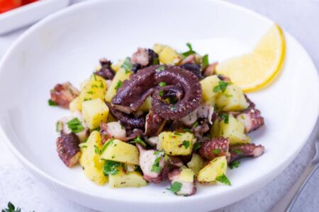Salade de poulpe
