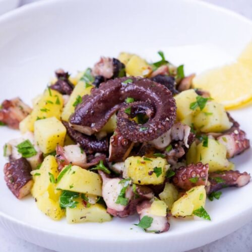 Salade de poulpe