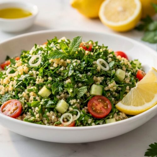 Taboulé de quinoa aux herbes fraîches