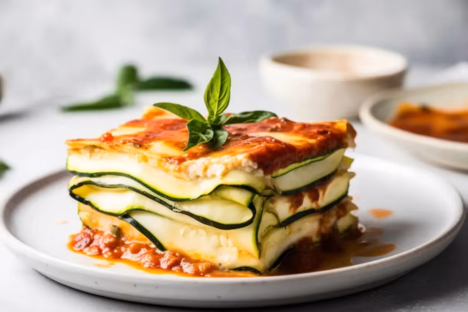lasagnes aux courgettes