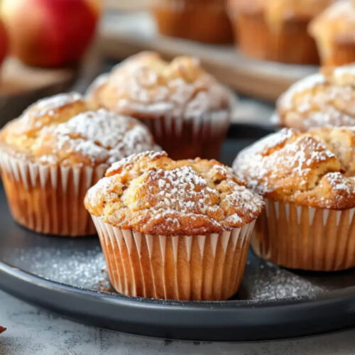 muffins aux pommes