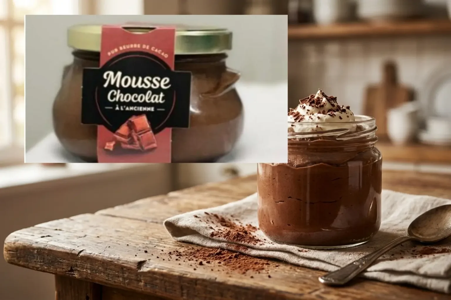 rappel mousse au chocolat