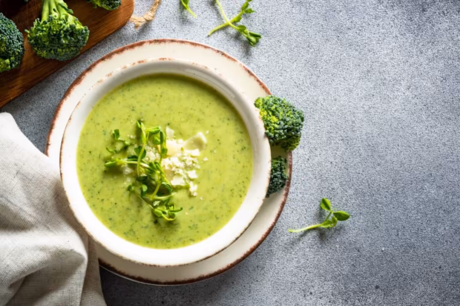 soupe brocoli thermomix
