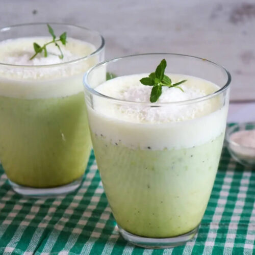 soupe de concombre à la noix de coco