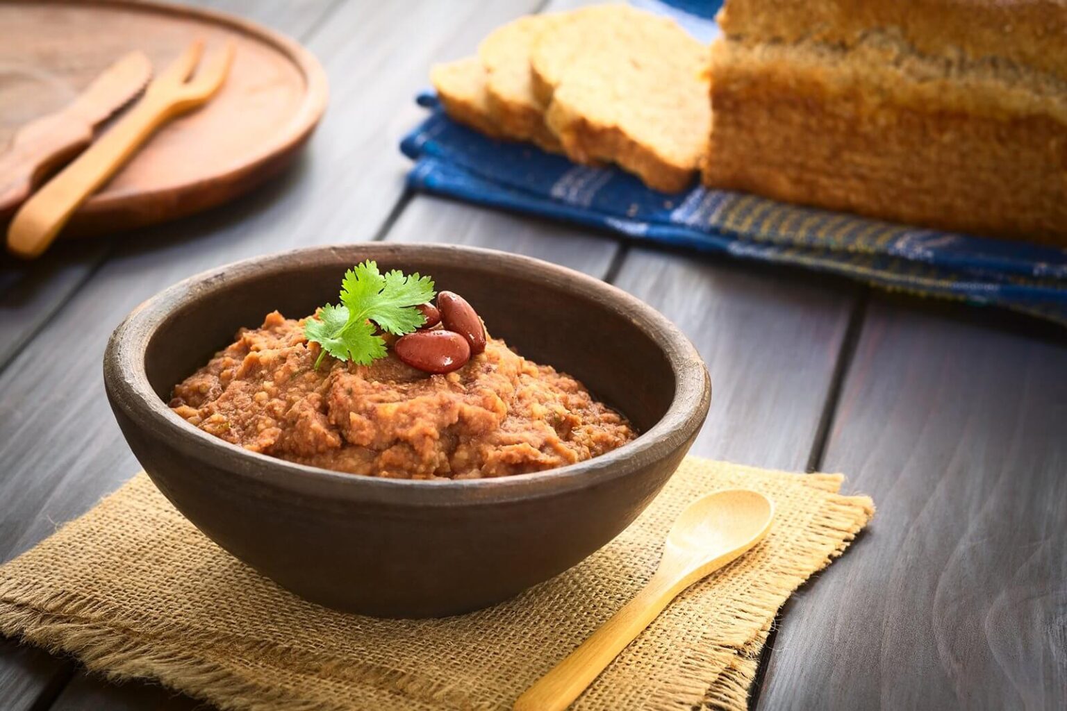 Tartinade aux haricots rouges