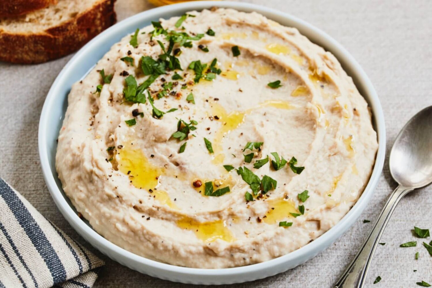 Tartinade de haricots blancs