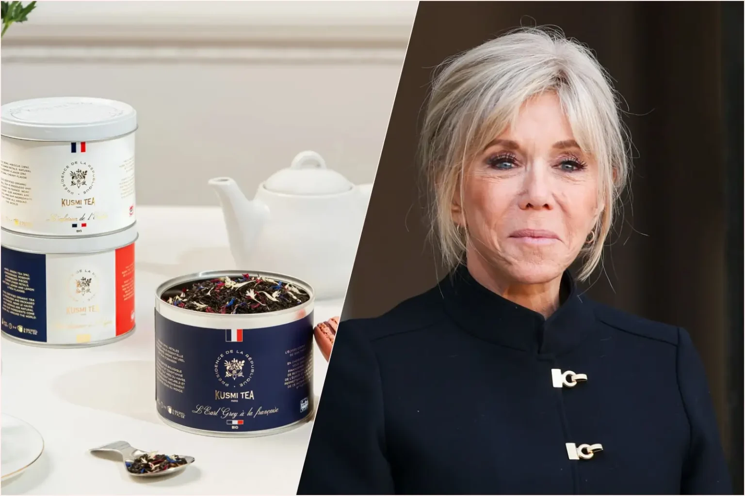 thé préféré Brigitte Macron