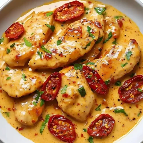 Blancs de poulet _sauce soleil_