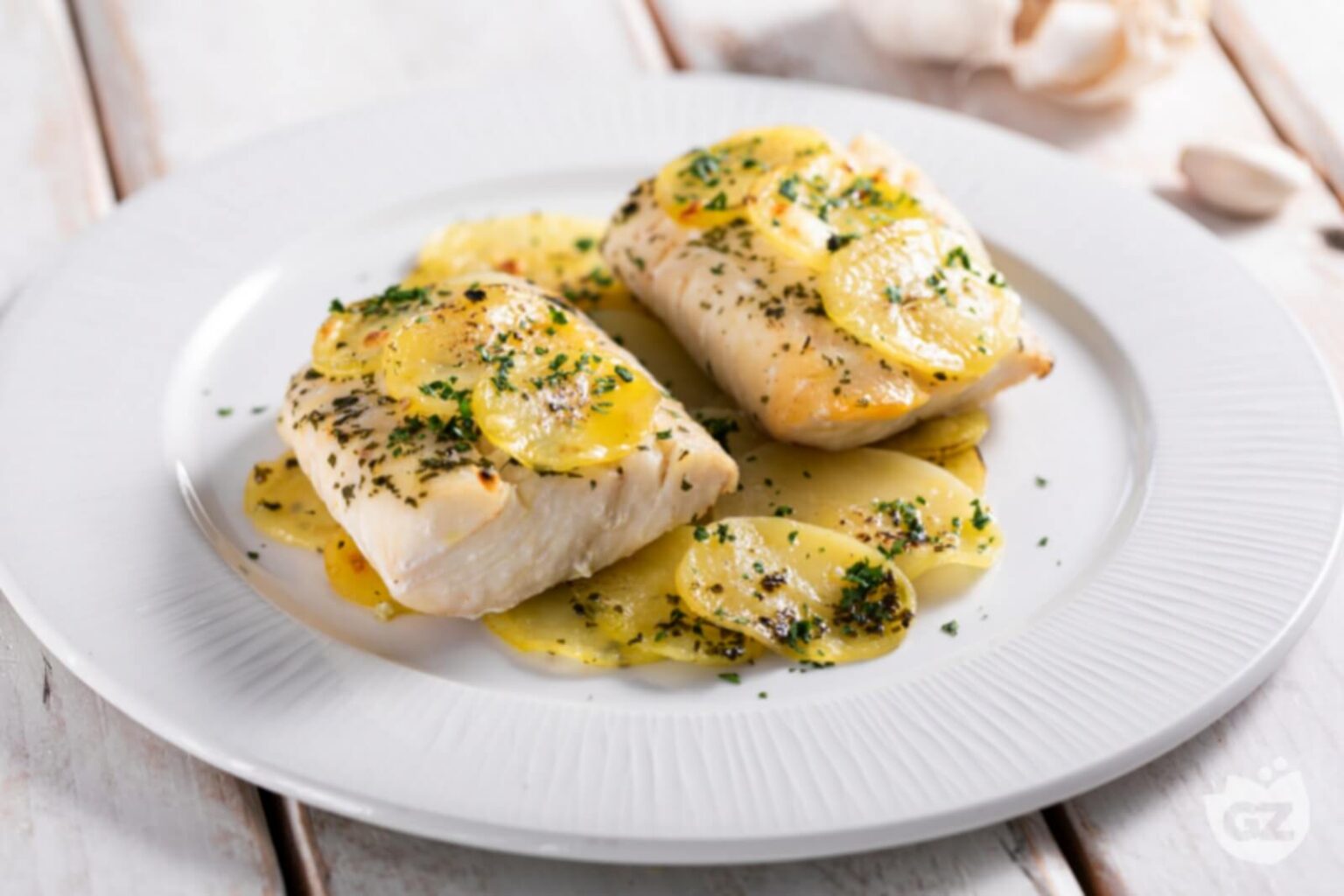 Cabillaud au Four, Pommes de Terre et Citron : le plat facile qui fait toujours son effet Cabillaud au four aux pommes de terre et au citron
