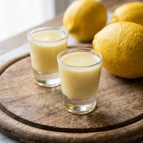 Crème limoncello maison