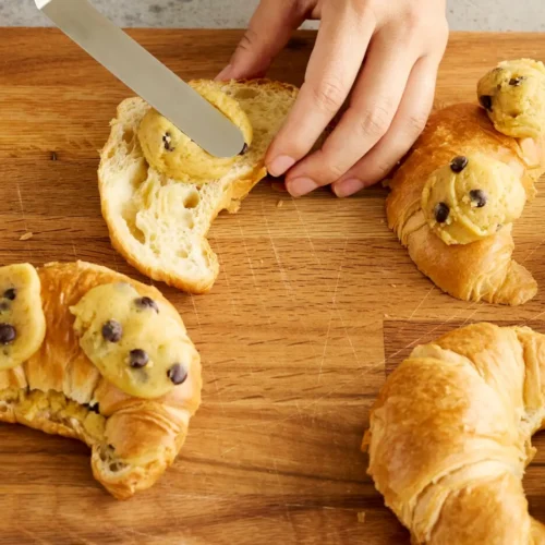 Crookie - cookie croissant recette maison