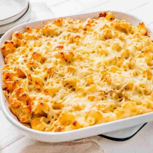 Mac and cheese gratiné