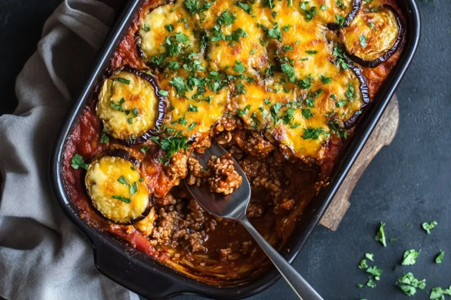 Cette moussaka de grand-mère est si fondante qu’elle fait toujours l’unanimité à table Moussaka