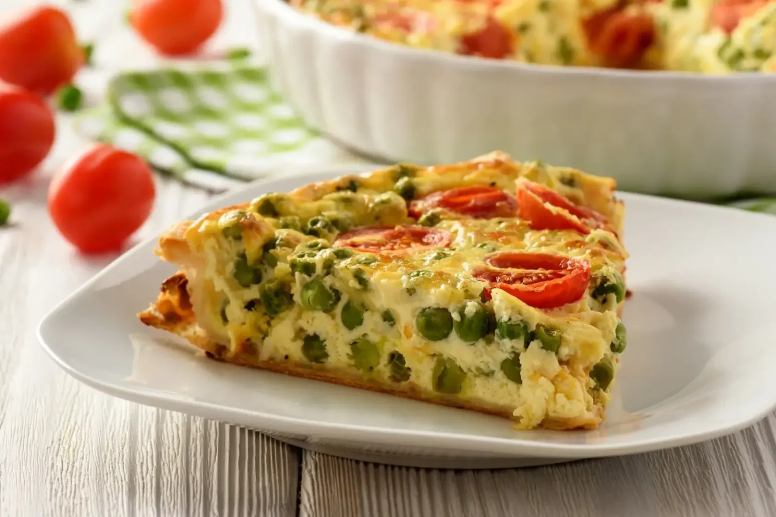 Quiche sans pâte à l’italienne : la recette légère et riche en protéines pour un dîner sain Quiche sans pate à l'italienne