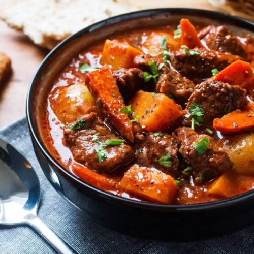 Ragoût de bœuf à la mijoteuse