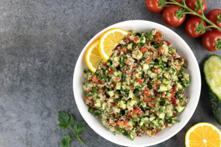 Salade de quinoa façon taboulé