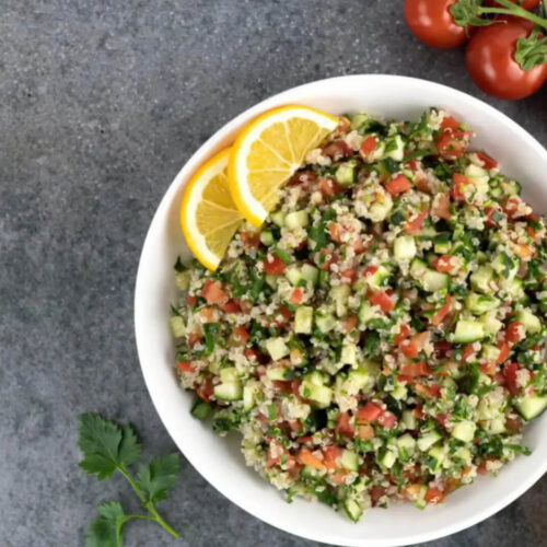 Salade de quinoa façon taboulé